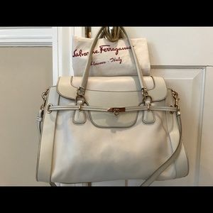 AUTHENTIC SALVATORE FERRAGAMO LEATHER BAG